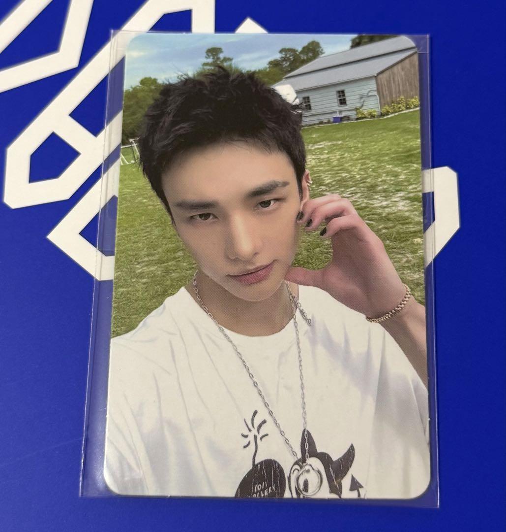 

[USED] StrayKids Sanok 1st week trading card Hyunjin (8/22 Mewban)