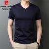 Pierre Cardin Men's V-Neck 100% Cotton Short Sleeve T-Shirt