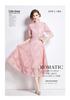 Noblewoman Lace Summer Dress: Elegant Crochet Embroidery for a Lady-like Temperament