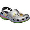 Crocs The Powerpuff Girls x Classic Clog Kids Metalická stříbrná Dětské tenisky 210264-001