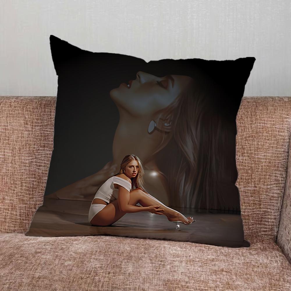 Sängerin T-Tate McRae Kissenbezug Für Zuhause Schlafzimmer Auto Büro Dekoration Wohnzimmer Sofa Kissenbezug Geeignet