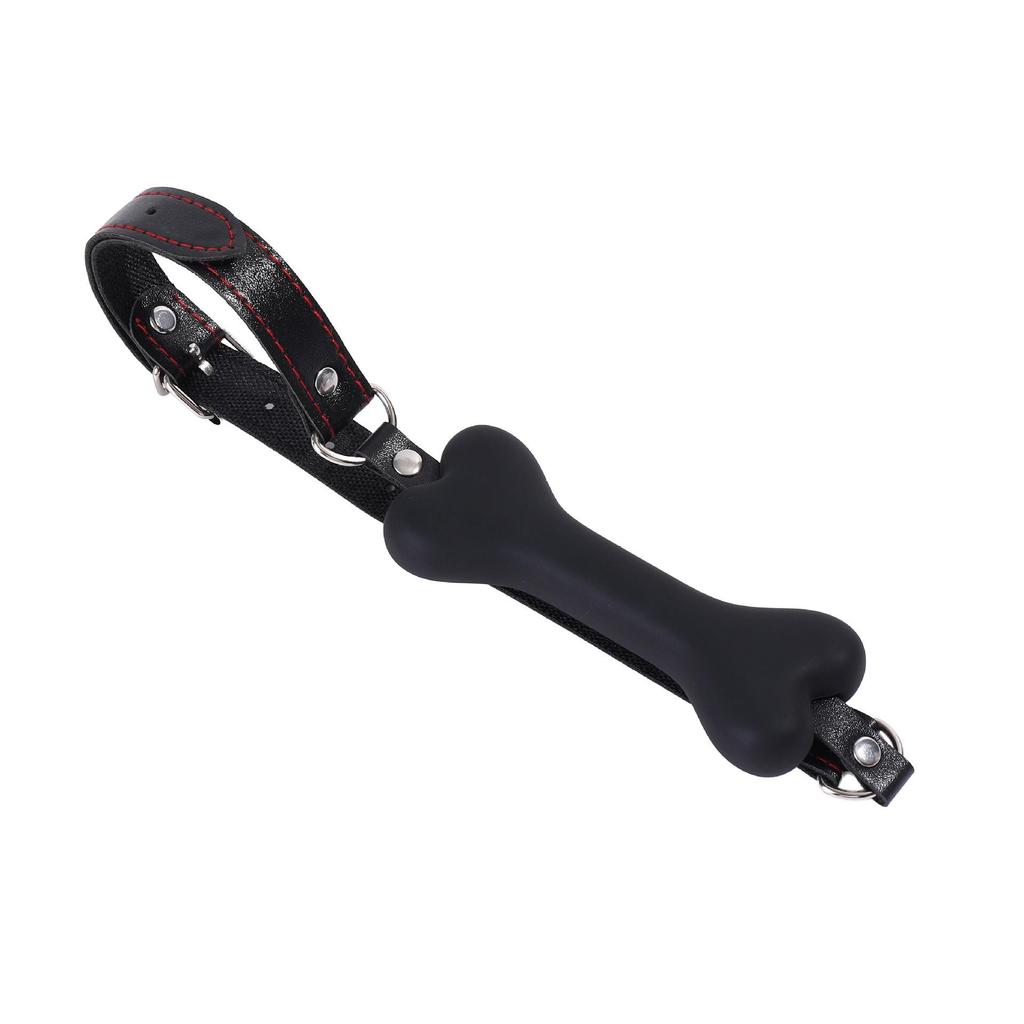 SM Silicone Bone Gag Restraint - Alternative Adult Toy