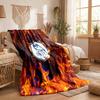 Sheffield Wednesday Football Print Flannel Blanket Soft Warm Sofa Bed Throw Blanket For Home Office Bedroom