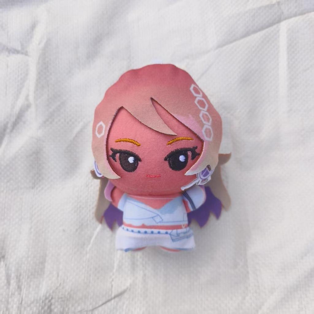 10cm School Idol Master Plush Cartoon Anime Plushie Ume Hanami Hiro Shinosawa Stuffed Figure Model Room Decor Toys Doll Kid Gift