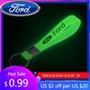 New 2026 Car Sticker Luminous Keyring Rubber Pendant Strap Keychain Car Logos Accessory For Ford Fiesta Focus 2 MK4 Mustang Rang