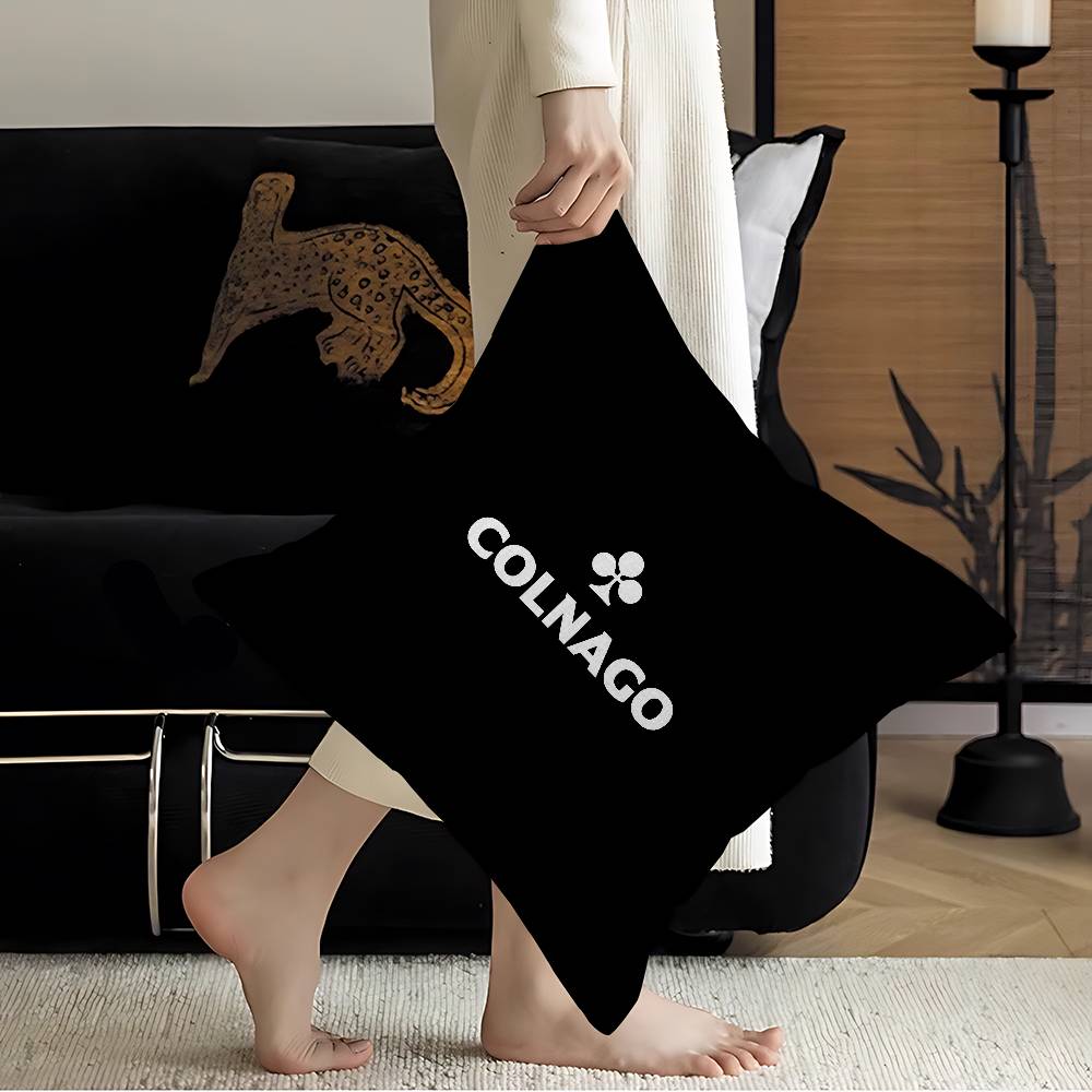 Colnago Logo Pillow Anime Pillow Sofa Bed Head Pillow Cover Cushion Cover 45X45 Cm Fashion