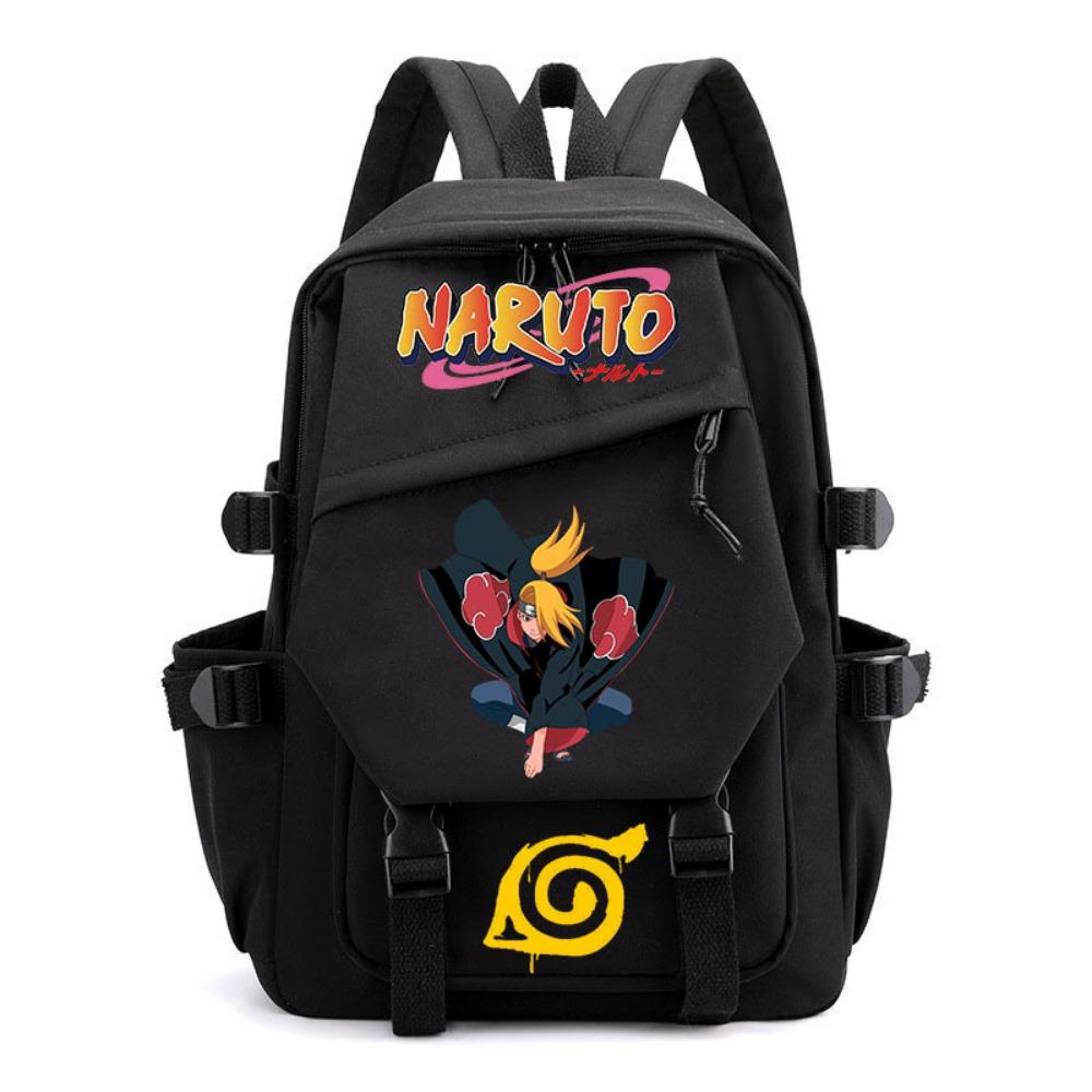 Anime Naruto Schoolbag Children's Backpack Elementary School Bag Boys and Girls Junior High School Students College Students Campus Backpack