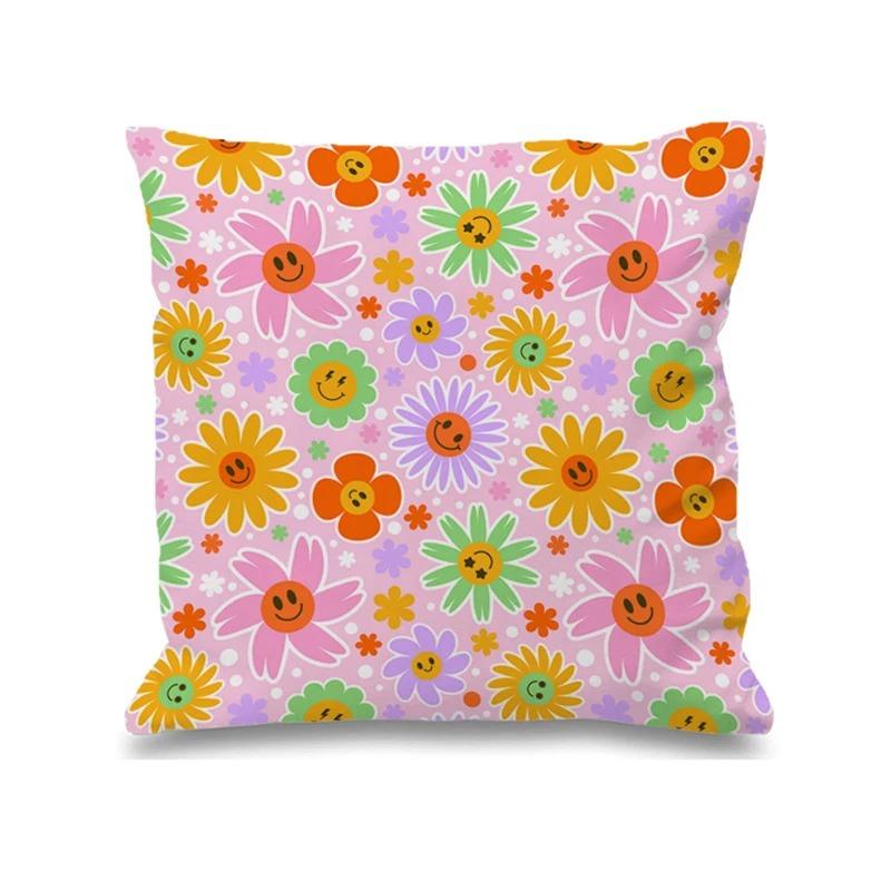 Nuove Federe Cuscino Decorativo Floreale Moda Copricuscini per Divano Soggiorno Camera da Letto Cameretta Bambini Decorazioni per la Casa