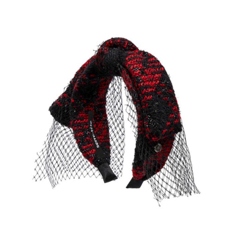 Brown Hat [serre-tete] Lace Bunny - Signature