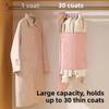 Foldable Clothes Dust Bag Multi-Functional Hanging Garment Protector  for Clothes