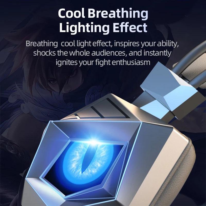 Căști cu fir pentru sporturi electronice, căști luminoase pentru jocuri, căști stereo surround, sunet ultra clar, microfon, HiFi, USB, căști