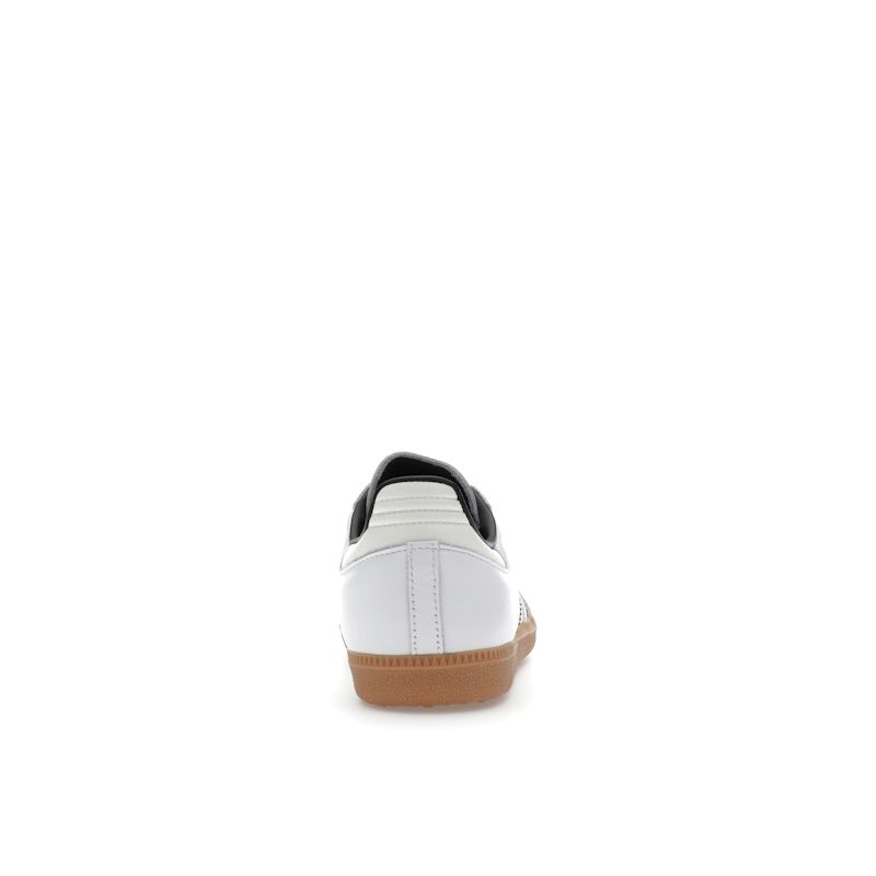 Adidas Samba OG J Double White Black Gum Kids Sneakers Cloud-White Off-White Core-Black IH5585