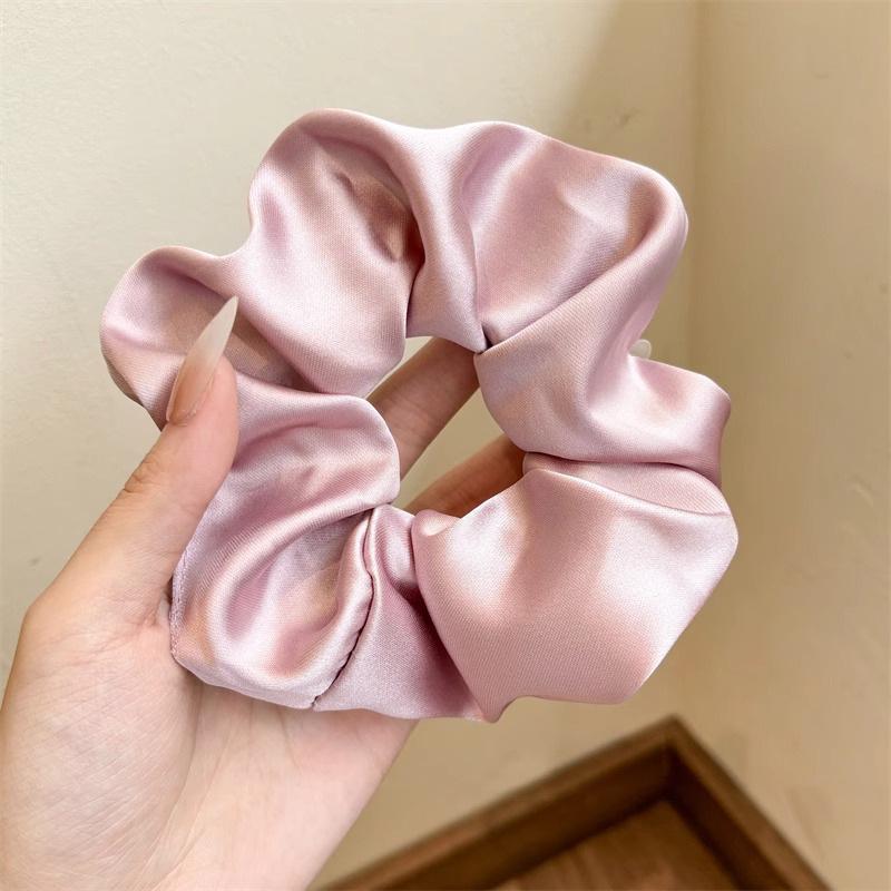 Korean Style Spring/Summer Floral Intestine Hair Scrunchie for Women – Elegant Ponytail Tie and Mori Girl Accessory.