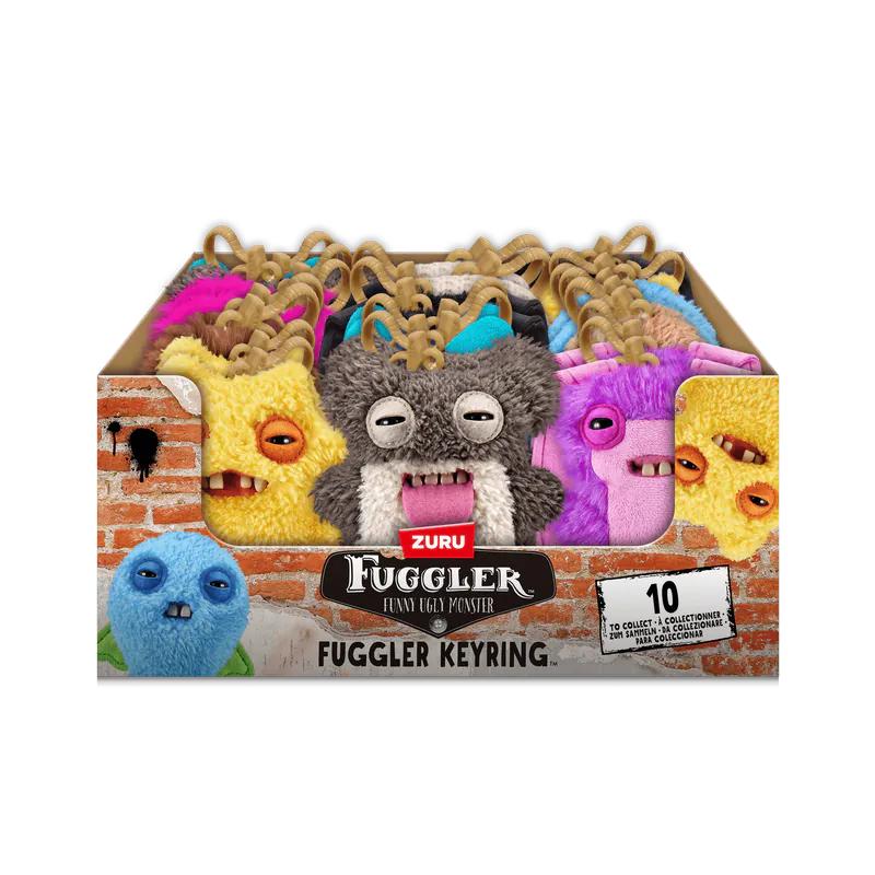 Fuggler Grappig Lelijk Monster Pluche Speelgoed Sleutelhanger Kawaii Fugg Pop Monster Konijnen Schattig Knuffel Poppen Hangers Cadeau Kind 11CM
