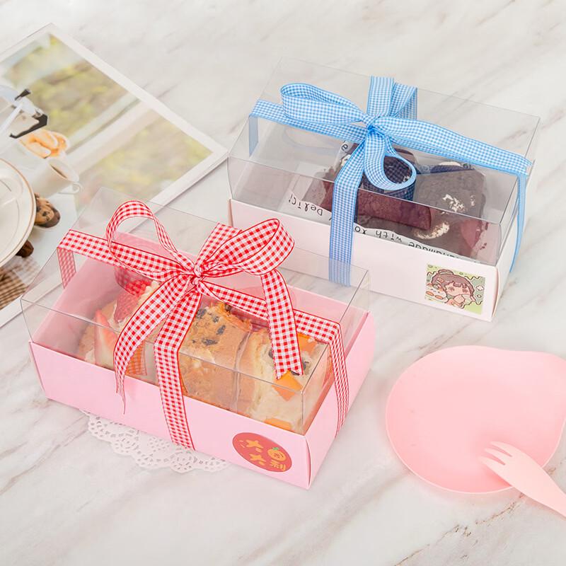 Transparent Cake Roll Box