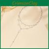 Pearl Necklace Feminine Jewelry Accessory Long Layered Pendant For Women