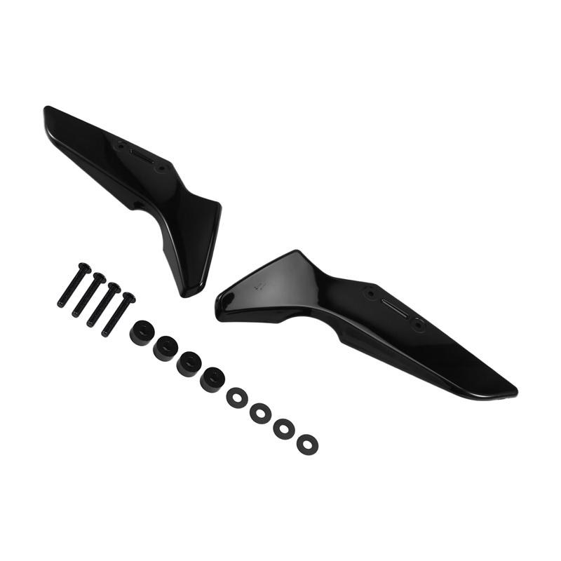 

For MT-125 MT-15 MT125 MT15 2020-2026 Motorcycle Windshield Side Wind Deflector Spoiler Fly Screen чёрный