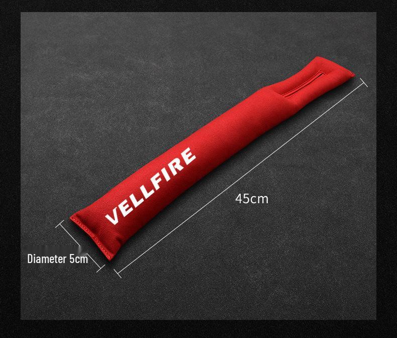 Toyota Vellfire Car Seat Gap Filler - Anti-Leak & Decorative Front Seat Strip