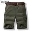 KAISER Men's 100% Cotton Casual Beach Shorts KS3802