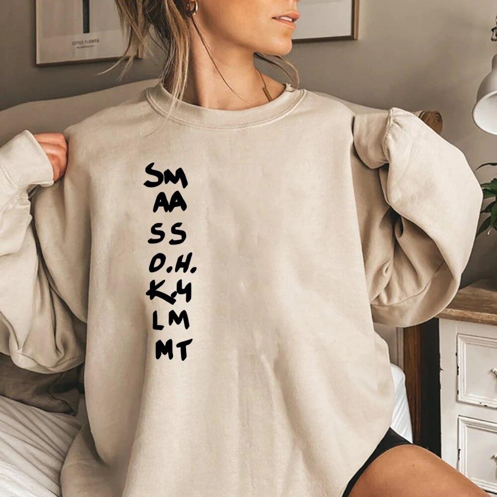 Unisex HoodieTeen Wolf Senior Scribe Initials Unisex Crewneck Sweatshirt Beacon Hills High School Shirt Unisex Crewneck Sweatshirts