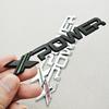 3D Metal Car Sticker Rear Trunk Badge Logo X POWER Sticker Side Fender Emblem For MG MG6 MG5 l MG4 MG3 Tail Exterior Accessories