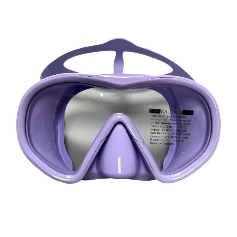 Masca de silicon cu cadru mare, mască de snorkeling complet uscată