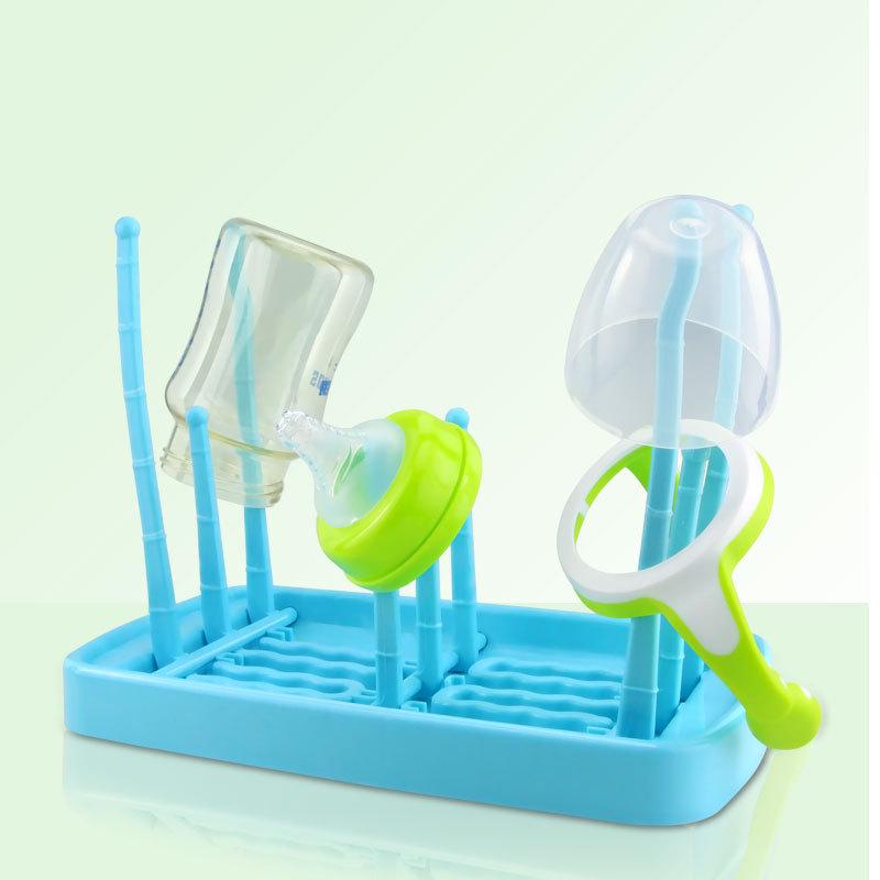 Baby Bottle Drying Rack and Dustproof Storage Holder