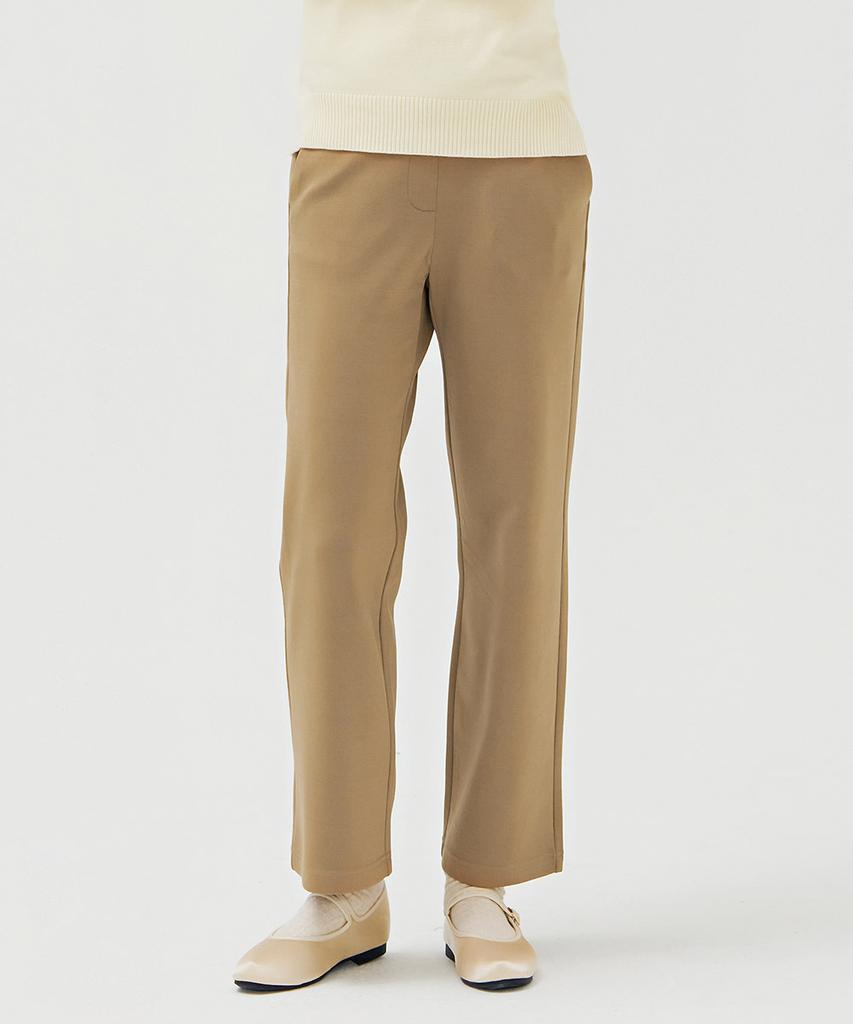 CHASECULT Women'S Brushed Elastic Waist Wide Pants-Bfrg2254D0X