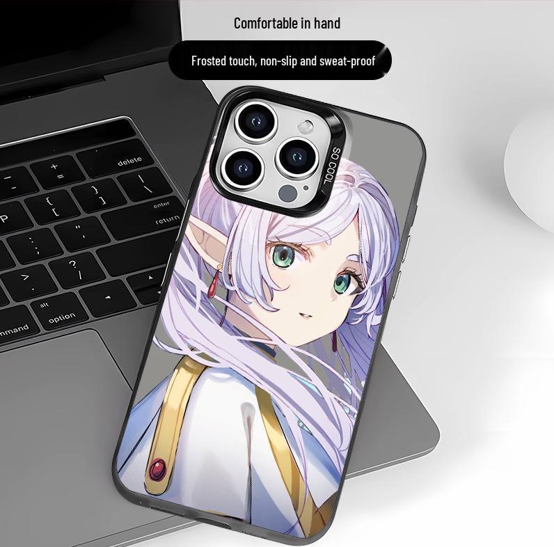 

Ultra-Thin Silver Anti-Fall iPhone 15 Pro Max Case iPhone 12 Pro