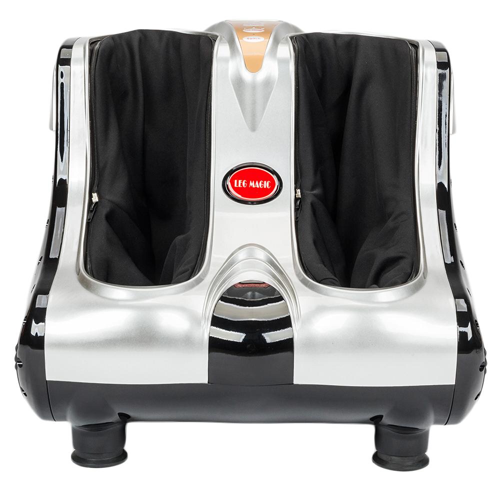 Smart Kneading Rolling Vibration Shiatsu Foot Calf Leg Massager 110V US Plug Gray