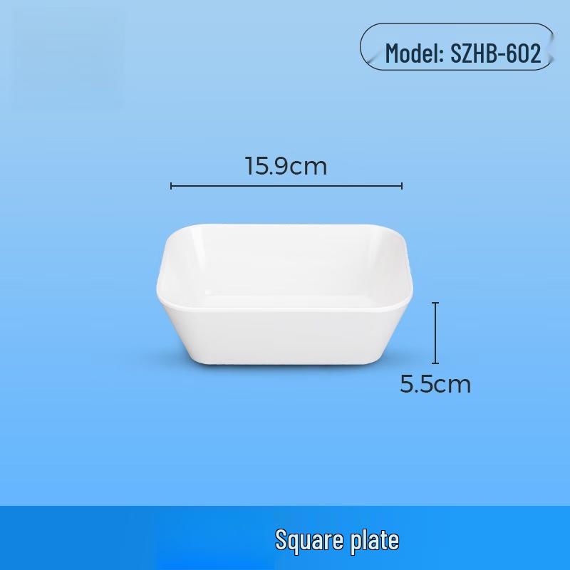 Chinese Style Melamine Round Bone Dish