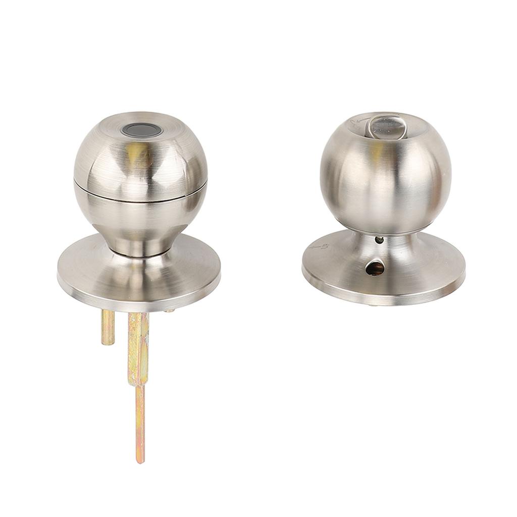 Smart Door Knob Bluetooth Fingerprint Smart Lock for Tuya App Control Type C Port Emergency