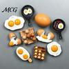 Refrigerator Decor Magnet Simulated Egg Magnet, Resin 3D Decorative Fridge Cartoon Memo Notes Photo Holder for Home Kitchen Office