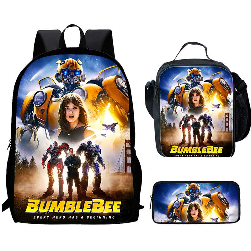 Transformers, Bumblebee Bag High Definition Multi-Function Oxford Lightweight Backpack
