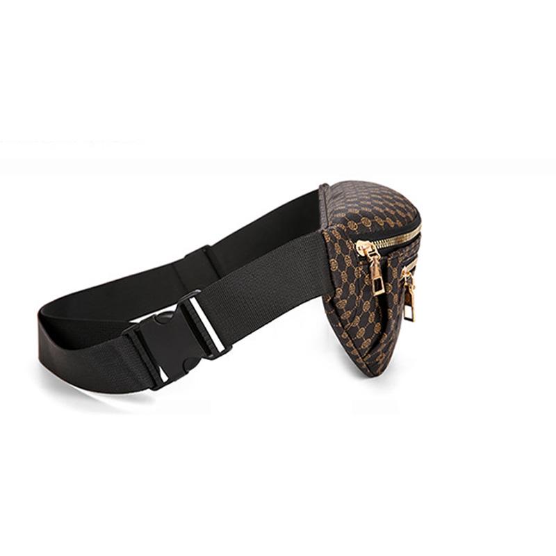 Trendige Damen-Bauchtasche mit mehreren Mustern Stilvolles Design für den täglichen Gebrauch Outdoor-Ausflüge Mehrere Taschen Vielseitige Praktische Tasche