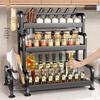 Kitchen Countertop Spice Rack & Utensil Organizer