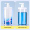 Wide Mouth Pump Bottle Dispenser Clear Storage Bottle  for Shampoo Conditioner Lotion