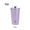 TYESO Stainless Steel Insulated Coffee Cup & Water Bottle - Ice Buster, Large Capacity, with Straw for Car
