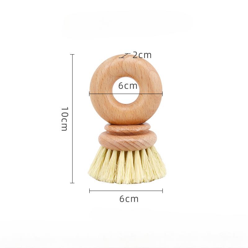 

Щетка для чистки кухни, деревянная ручка, сизаль, дубовая древесина, щетка для мытья кастрюль, щетка для посудомоечной машины, щетка для плиты из цельного дерева, пятновыводитель, предмет домашнего обихода Pack of 1