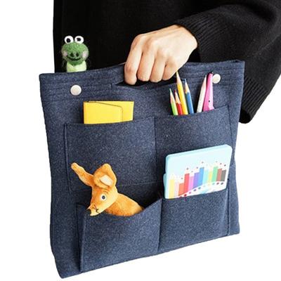 Borsa per Trucco Multifunzione, Organizzatore da Borsa in Feltro, Borse per Cosmetici Multitasche, Organizzatore da Inserire per Borsa Tote e Modellatore per Borsa