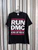 RARE!!VTG run dmc king of rock hip hop group medium #F2