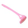 Pink Foldable Long Handle Lotion Applicator Cooling Rollers Back Lotion Applicator Massage with Replacement Roller