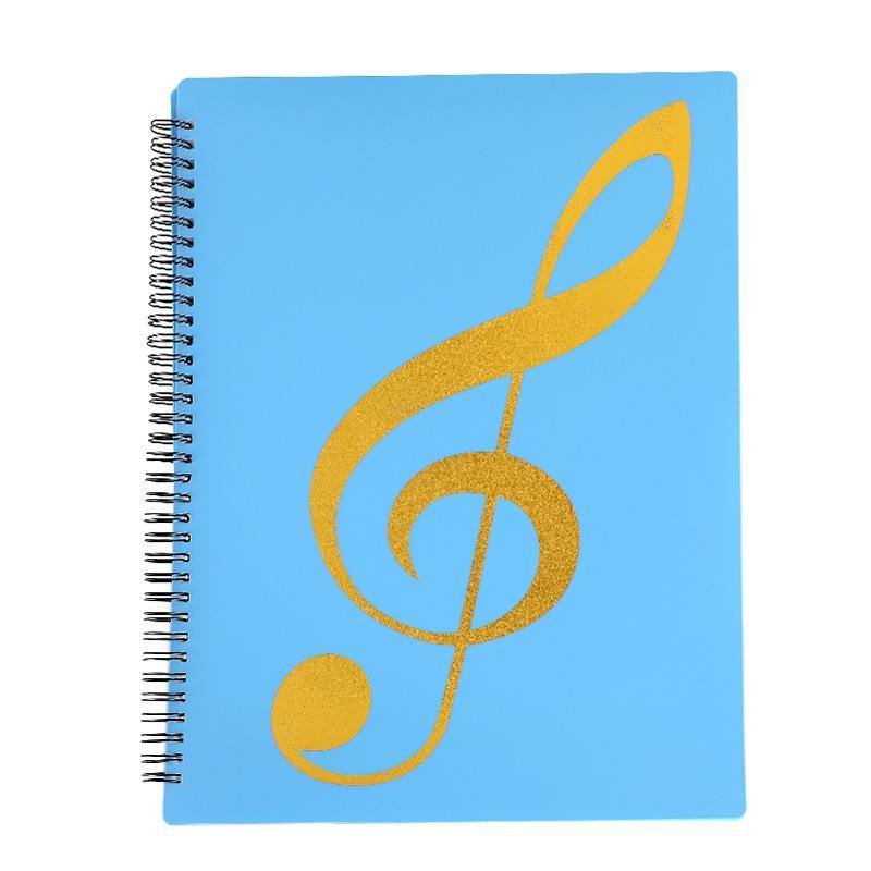 10 Page Non Reflective Adjustable Music Stand, A4 Multifunctional Music Clip