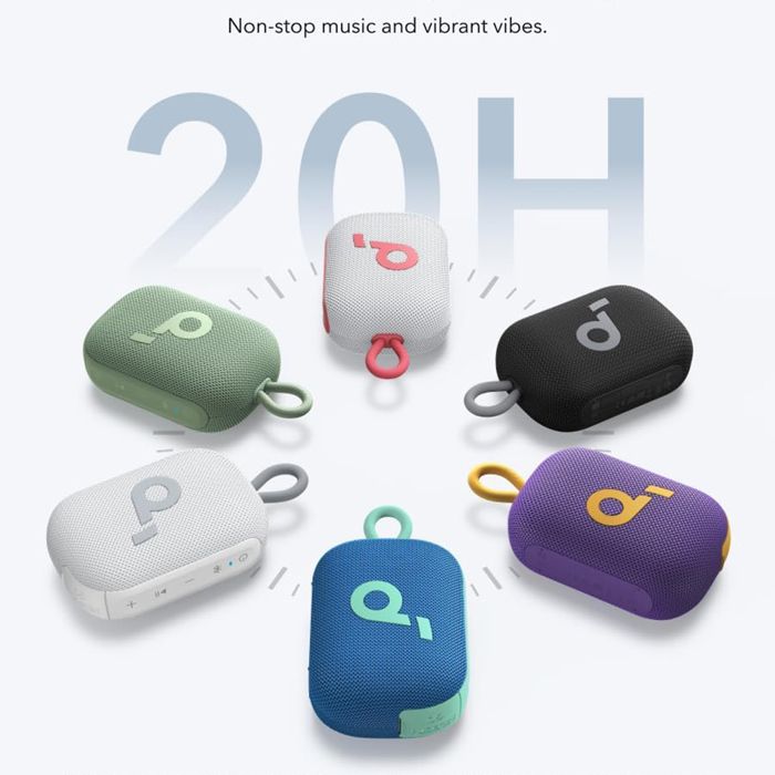 Enceinte Bluetooth - SOUNDCORE - Select - 4GB - 20h Autonomie - IP67 Étanche - Son Puissant 5W