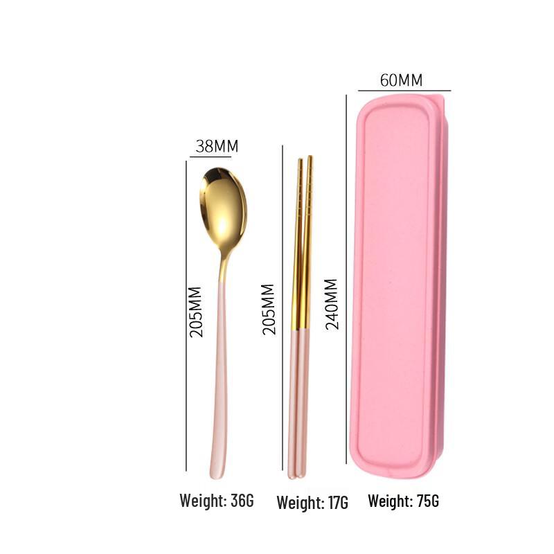 

Ruhan Portable Titanium Cutlery Set
