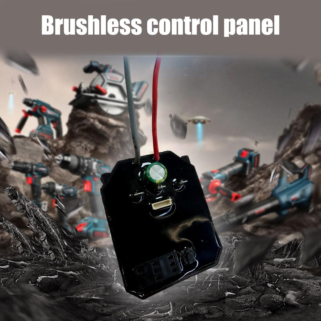 Módulo Controlador de Chave Elétrica com Motor Brushless Placa de Circuito de Acionamento Para Ferramenta Chave Elétrica Características Velocidade Ajustável