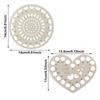 Household Wood Sewing Accessories Cross Stitch Embroidery Floss Organizer Thread Holder Storage Tools