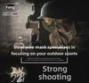 Outdoor Cycling Breathable Steel Wire Tactical Mask for CS Field Protection