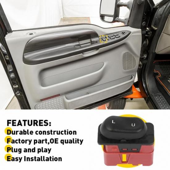 For FORD Excursion F150 F250 F350 Driver Power Door Lock Switch YL3Y14028AB EOA