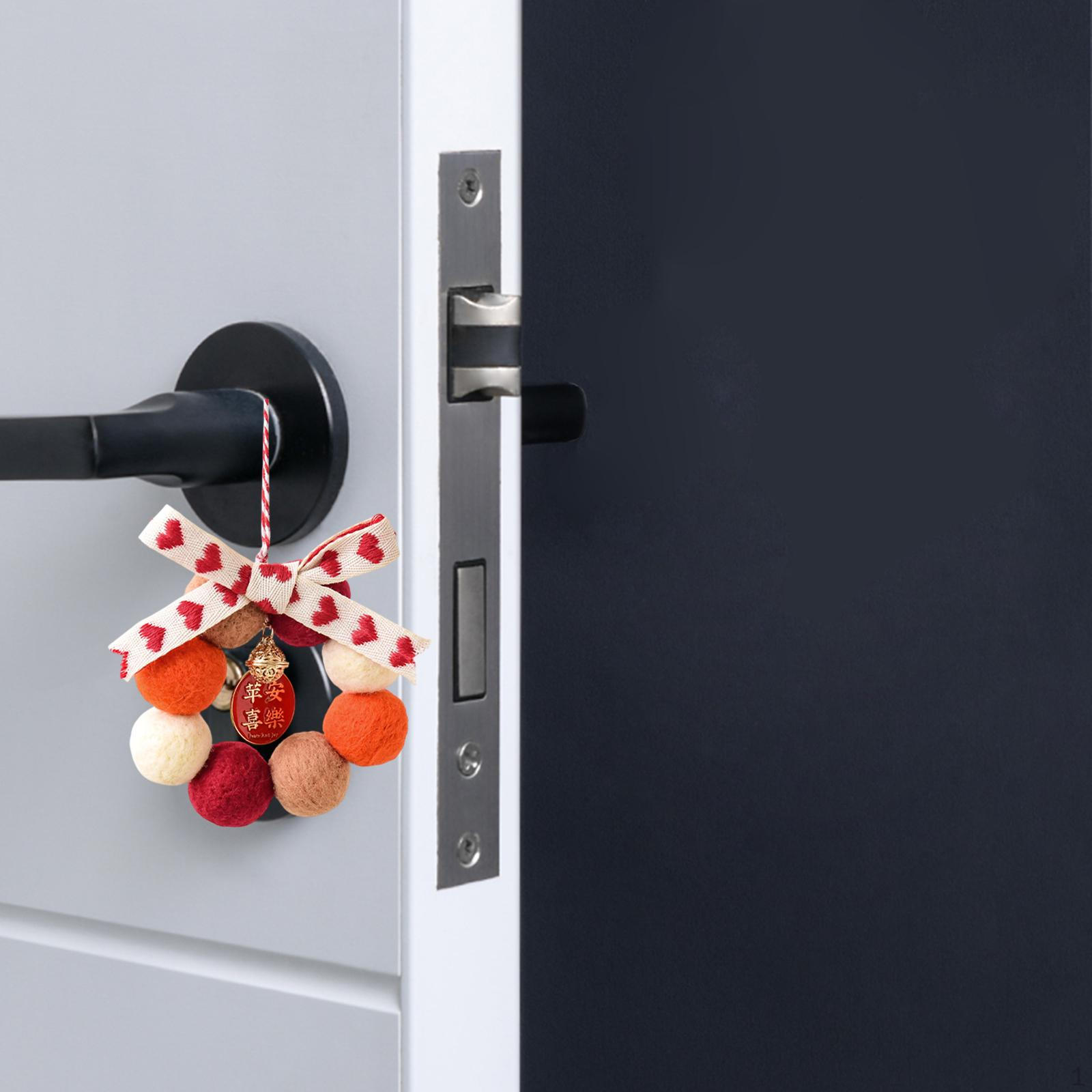 

Прикраса салону автомобіля Дзеркало заднього виду Підвіска Фетрова куля Рік для декору стіни Style D